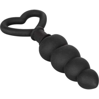 Tappo Anale Flessibile con Anello a Cuore per Stimolazione Intensa